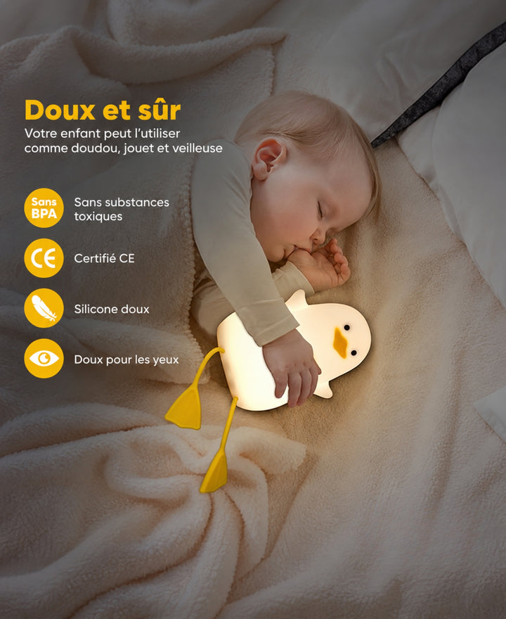 LumiLéa – Veilleuse LED douce et dimmable pour enfant
