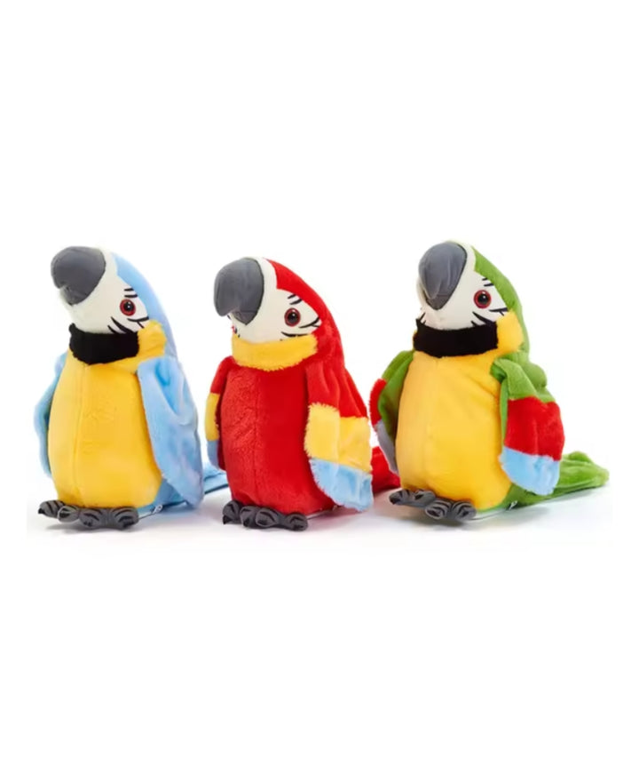 Papillou – Peluche perroquet parlante interactive pour enfan