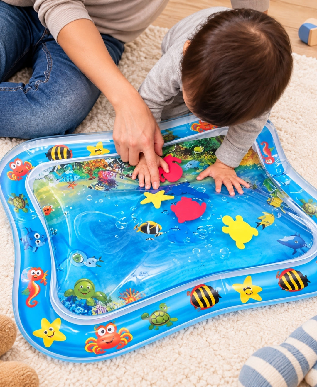AquaBébé - Tapis d’éveil aquatique pour bébé et développement moteur
