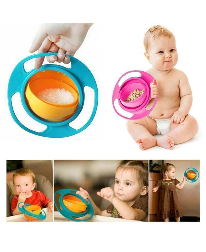 GyroBébé – Bol anti-déversement 360° pour repas des enfants