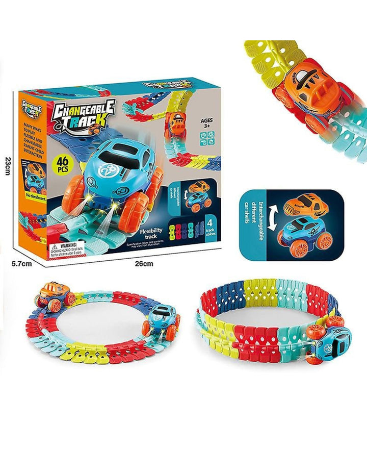 RaceFlex - Circuit de course flexible avec voiture