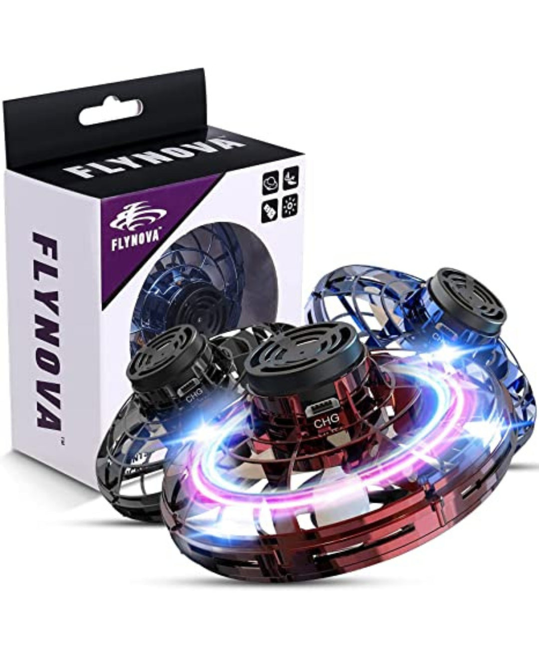 Flynova - UFO volant télécommandé par infrarouge pour enfants