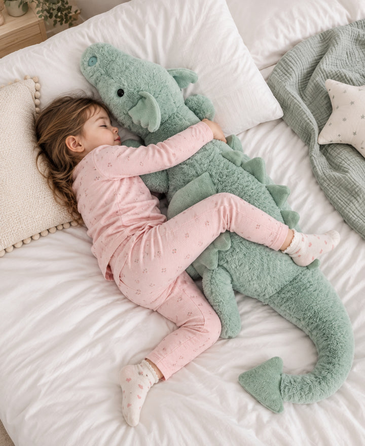 DouceDraco – Grande peluche dragon câline pour enfant