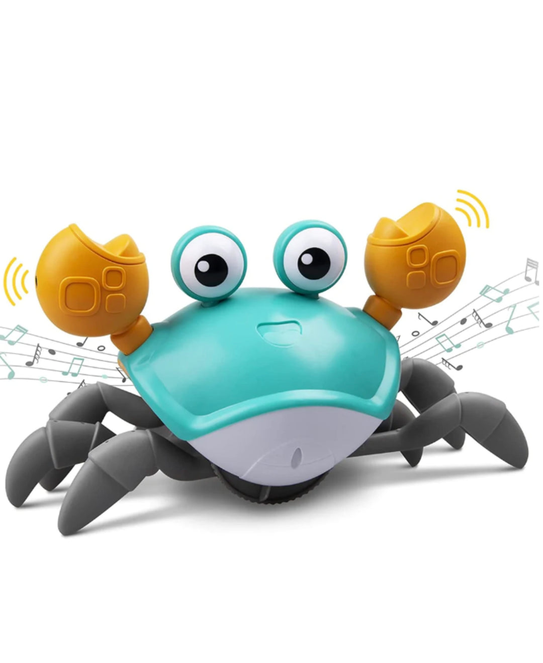 CrabiMove - Jouet crabe rampant musical et lumineux pour bébé