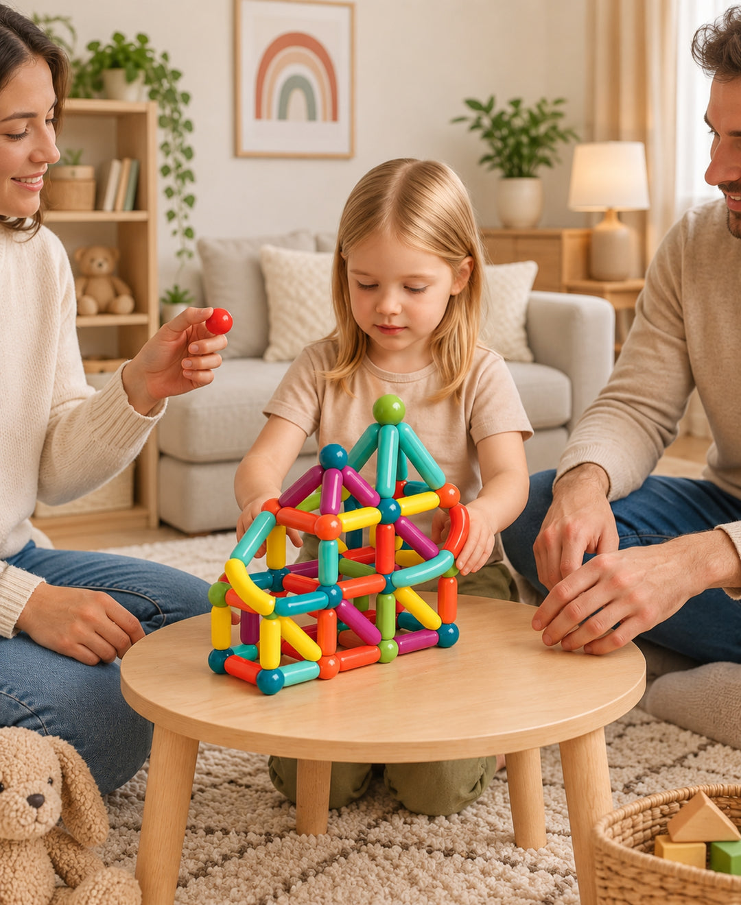 MagniCréa - Jeu de construction magnétique créatif et éducatif