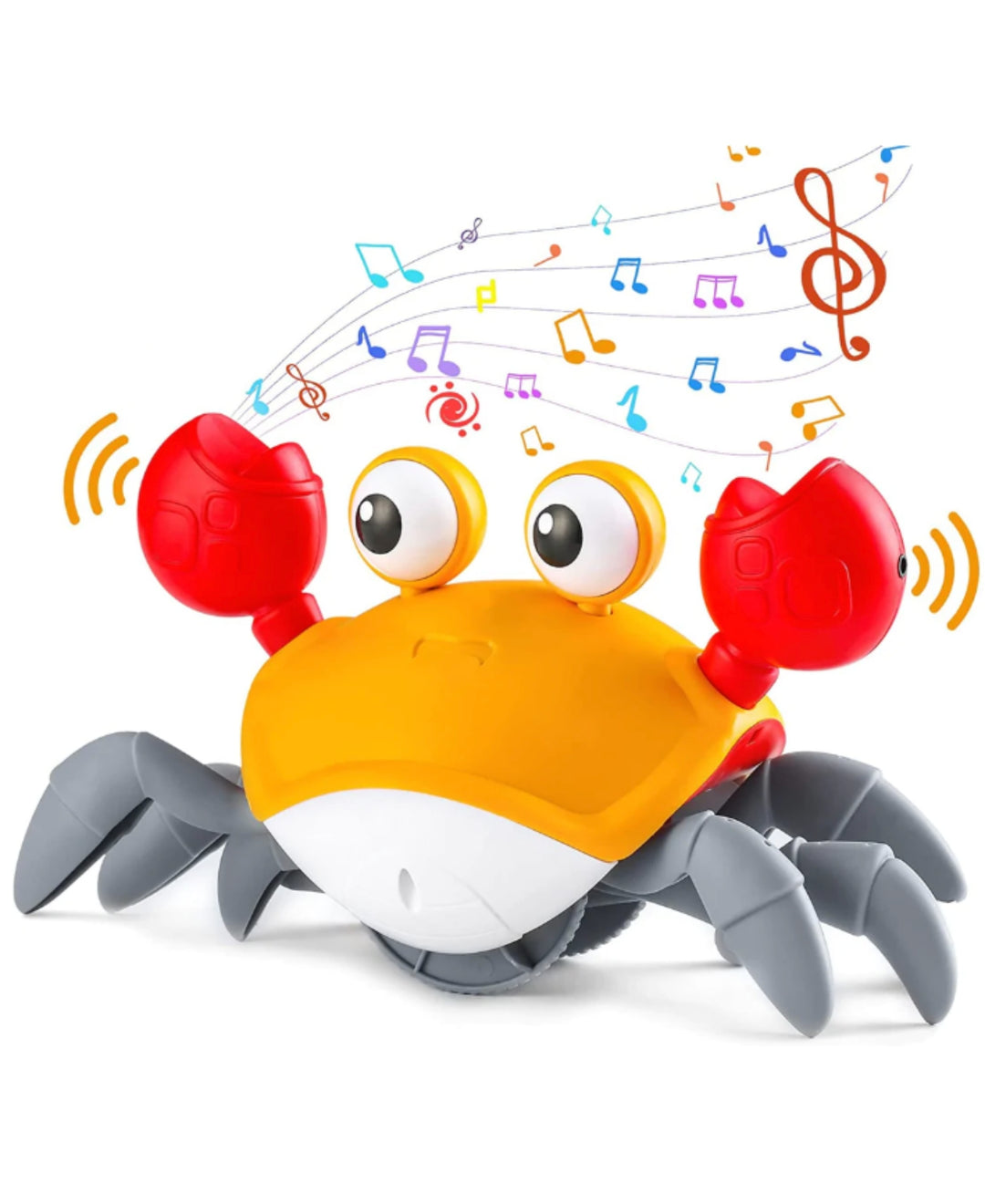 CrabiMove - Jouet crabe rampant musical et lumineux pour bébé