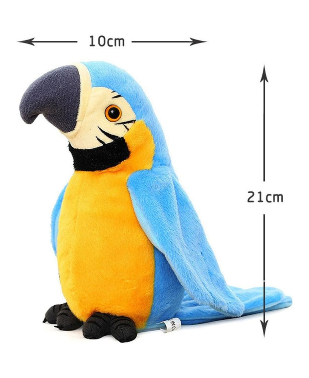 Papillou – Peluche perroquet parlante interactive pour enfan
