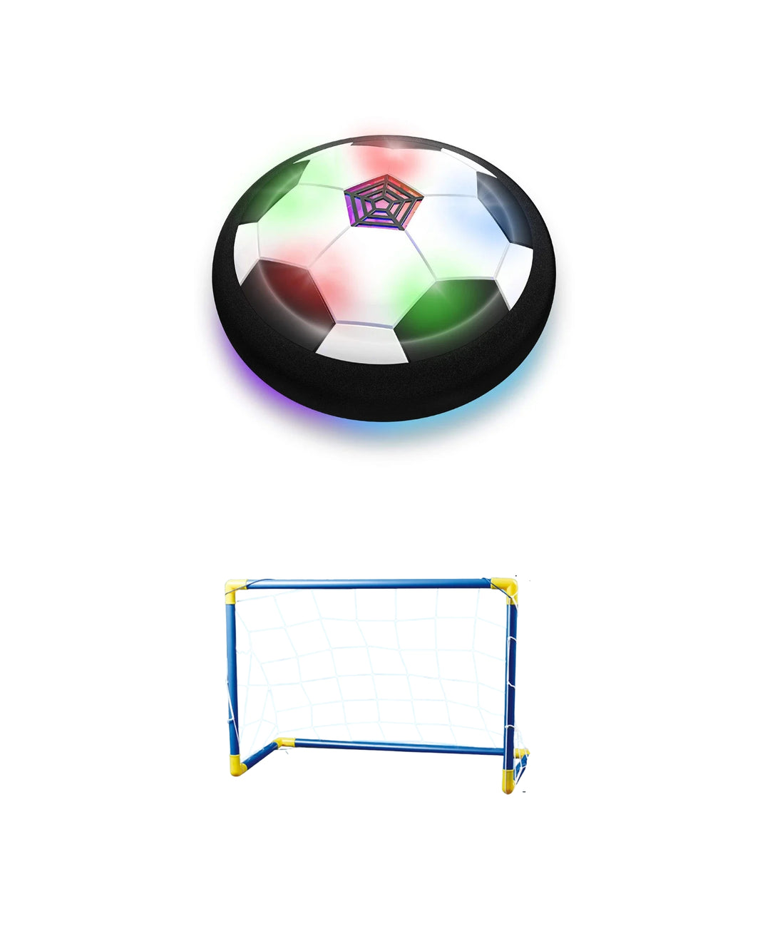 FootGlide - Ballon de football flottant avec LED et musique