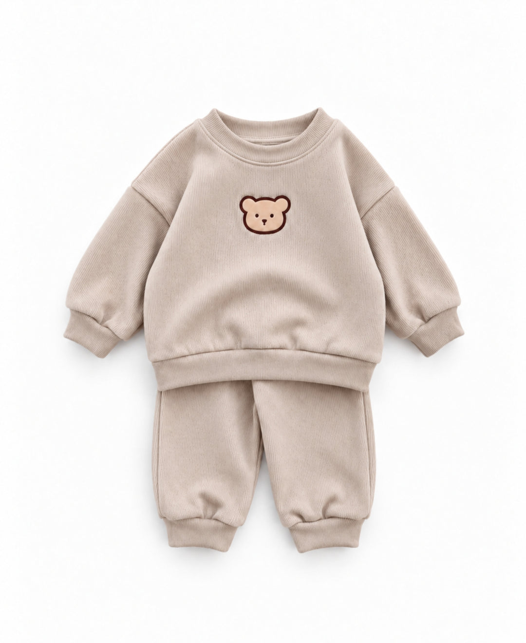 Ensemble bébé 2 pièces sweat et pantalon motif ours