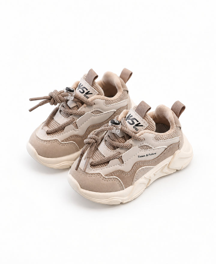 Baskets enfant sport semelle épaisse à lacets