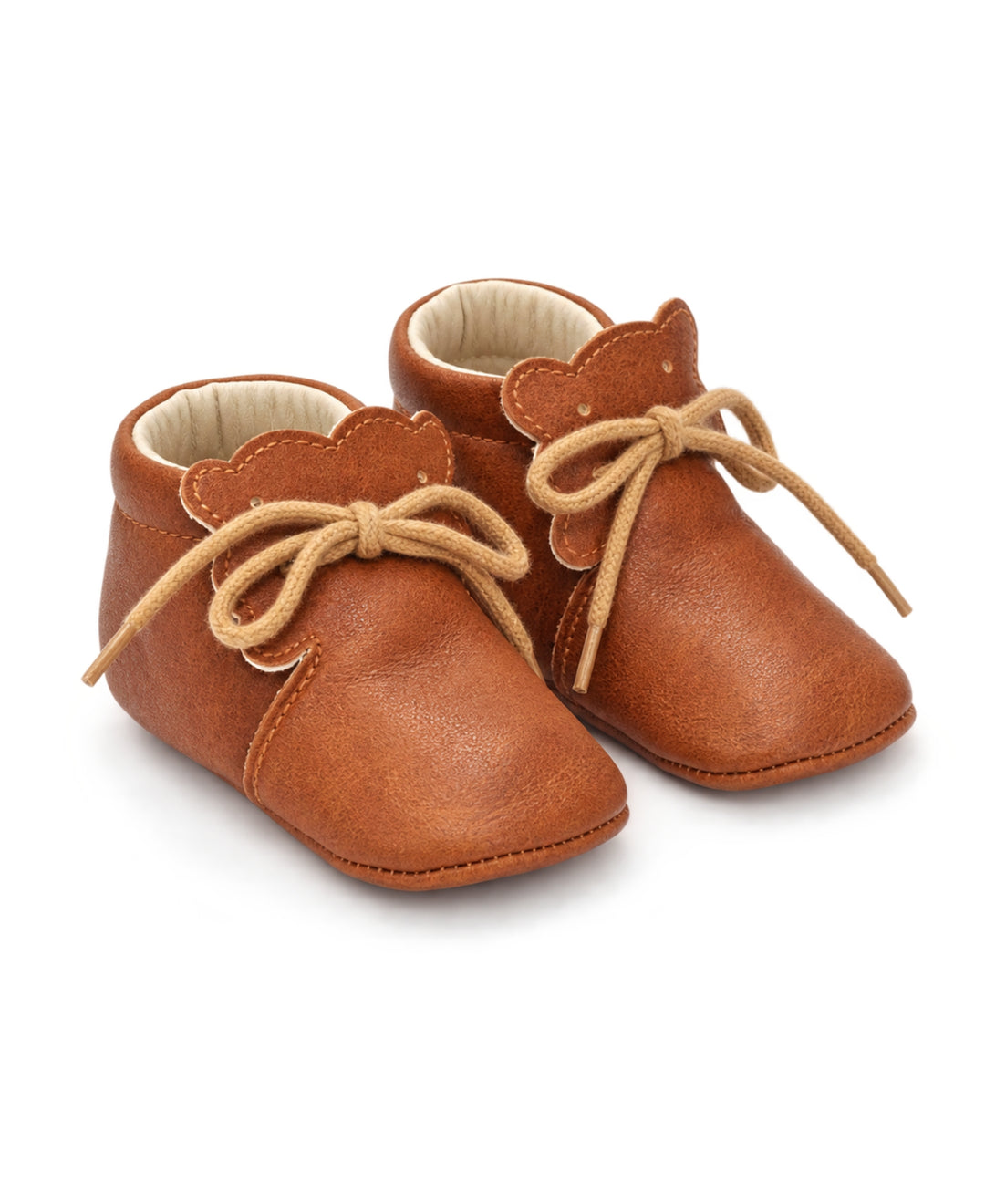 Chaussures bébé montantes style rétro à lacets