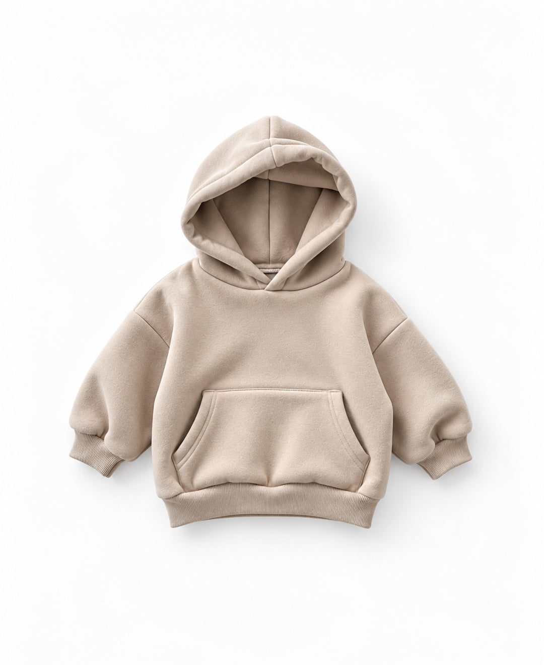 Sweat à capuche bébé et enfant à manches longues avec poche kangourou