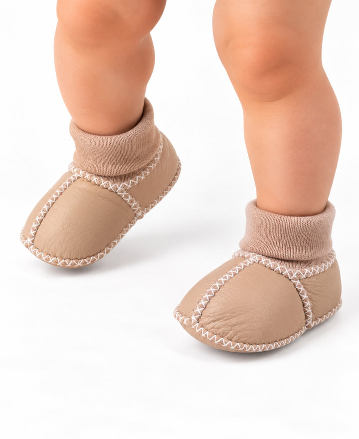 Chaussons bébé souples à enfiler chaussures naissance