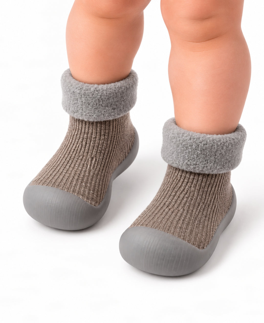 Chaussons chaussettes bébé antidérapants semelle souple