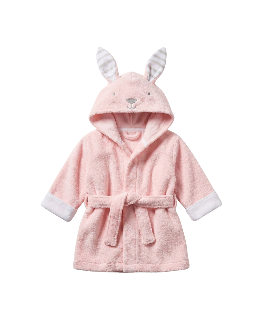 Peignoir enfant à capuche doux avec ceinture