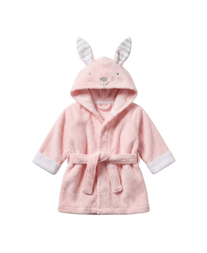Peignoir enfant à capuche doux avec ceinture