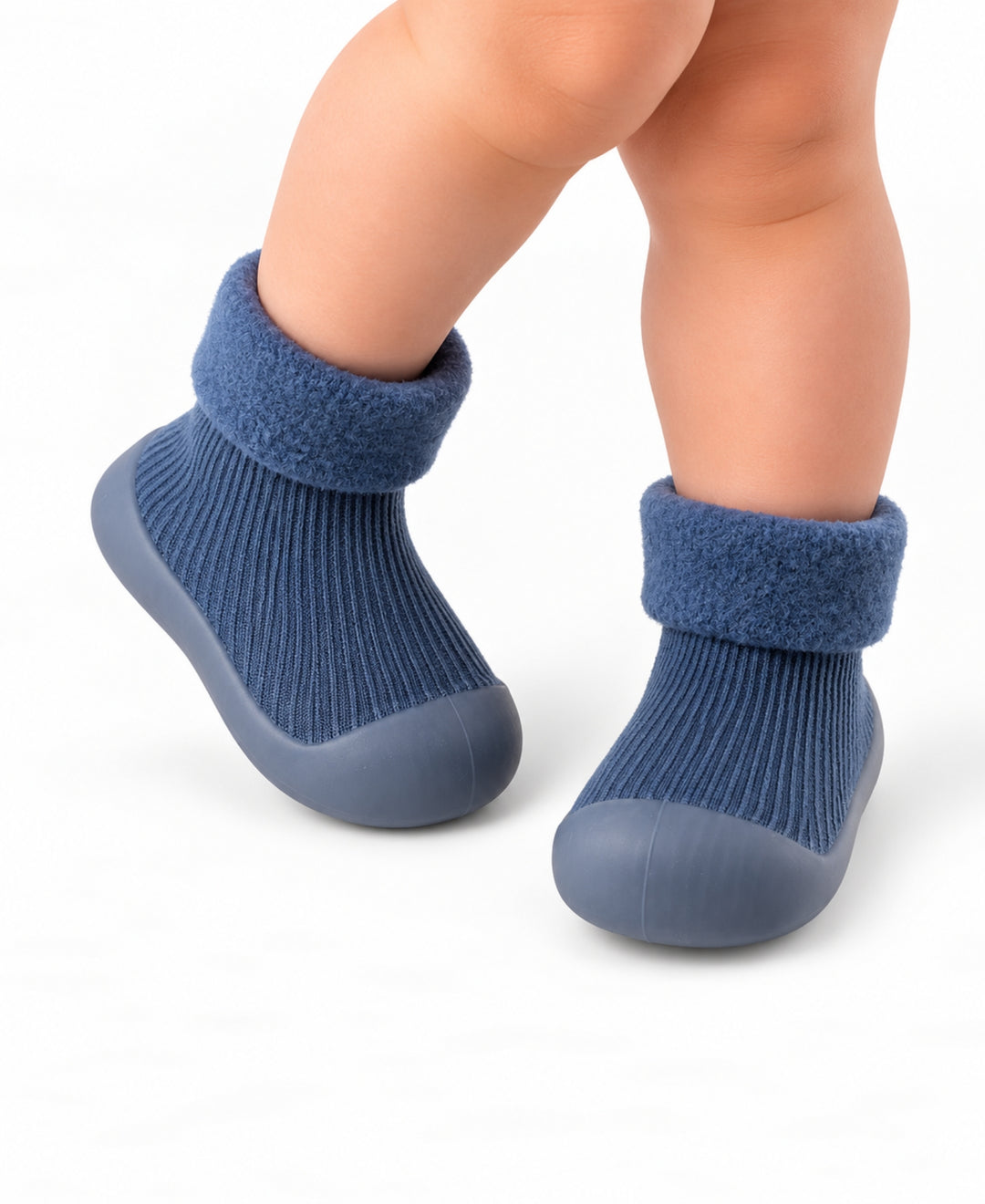 Chaussons chaussettes bébé antidérapants semelle souple