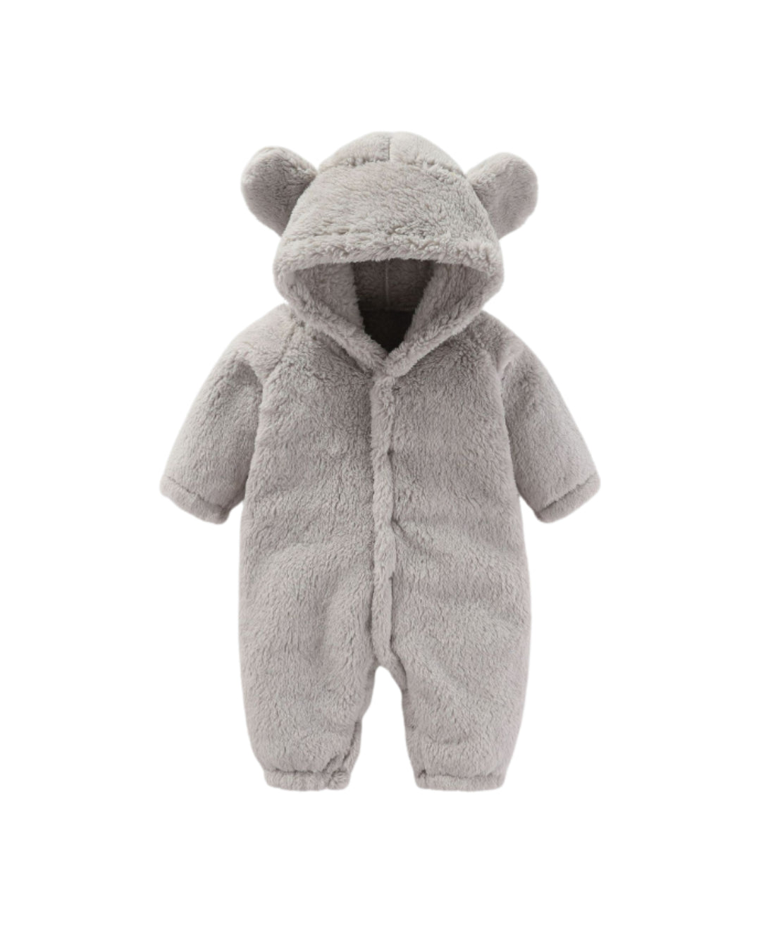 Combinaison bébé polaire à capuche ourson chaude hiver