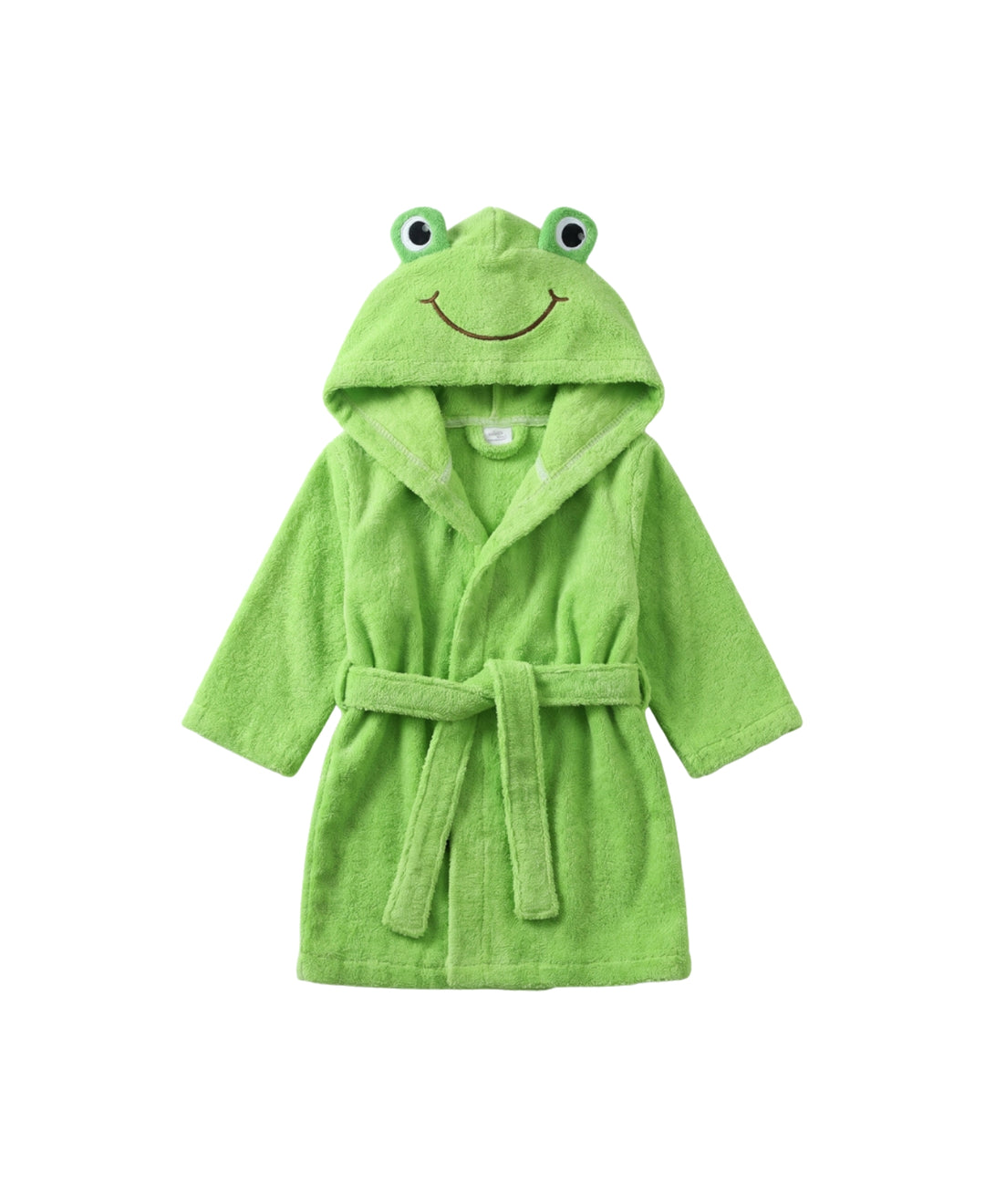 Peignoir enfant à capuche doux avec ceinture