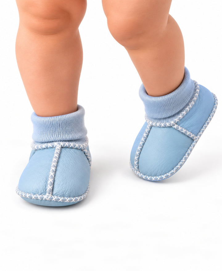 Chaussons bébé souples à enfiler chaussures naissance