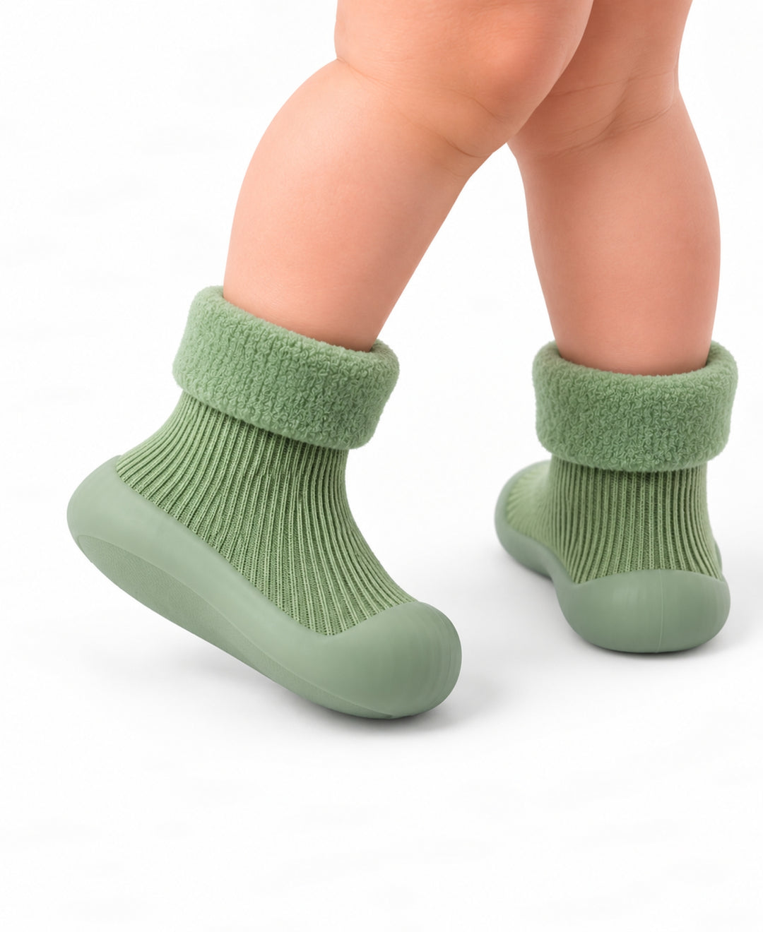 Chaussons chaussettes bébé antidérapants semelle souple