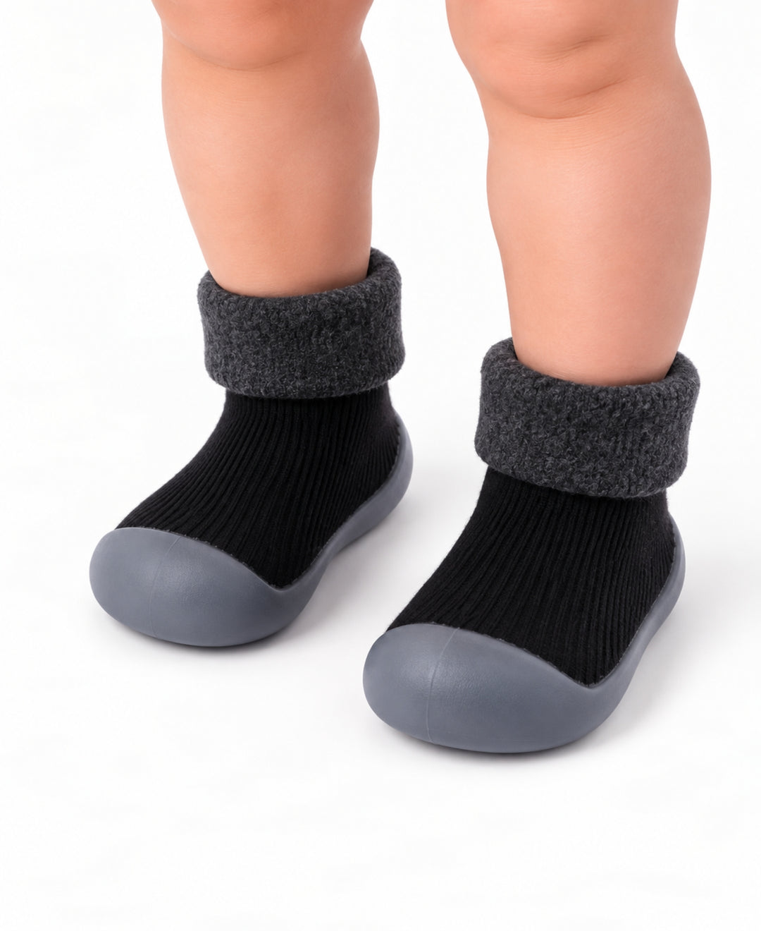 Chaussons chaussettes bébé antidérapants semelle souple