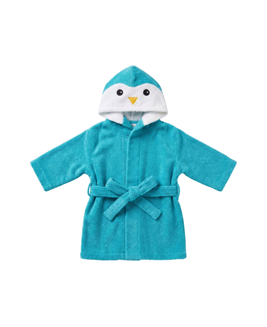 Peignoir enfant à capuche doux avec ceinture