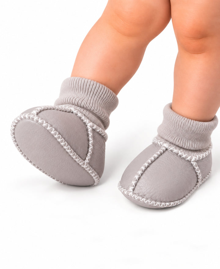 Chaussons bébé souples à enfiler chaussures naissance