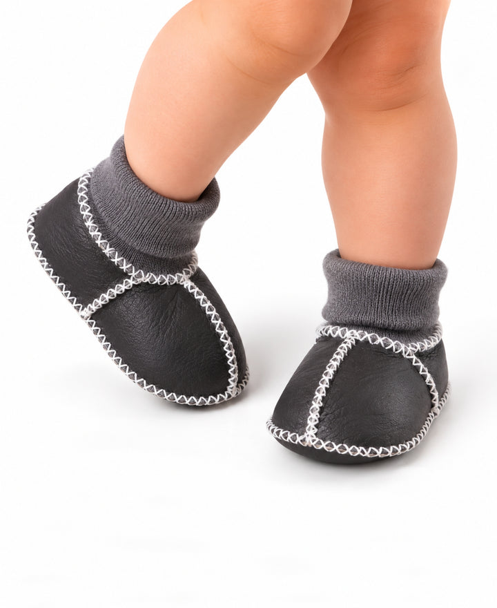 Chaussons bébé souples à enfiler chaussures naissance