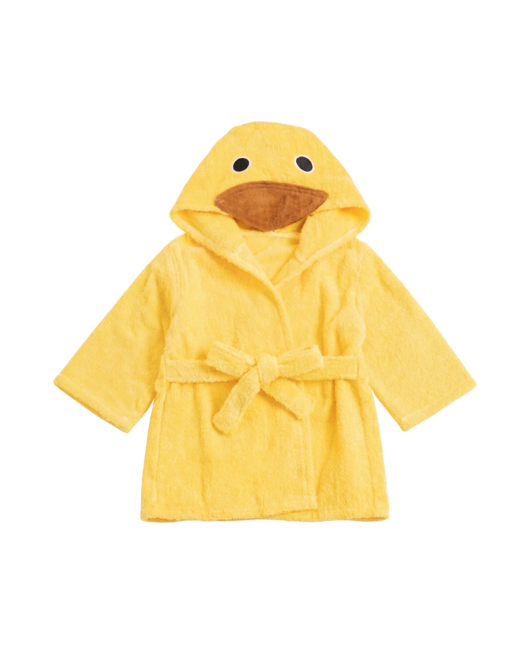 Peignoir enfant à capuche doux avec ceinture